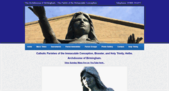 Desktop Screenshot of immaculate-conception.org.uk